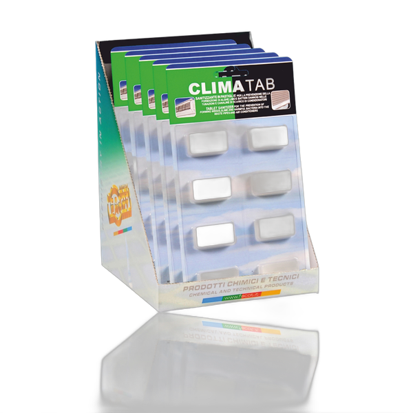 Pastile igienizante pentru condensat instalatie aer conditionat Facot Climatab - blister 8 pastile - Prompt Service