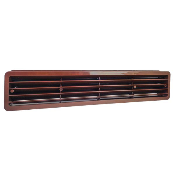 Grila de transfer rectangulara Dospel KD 70x450 maro - Prompt Service