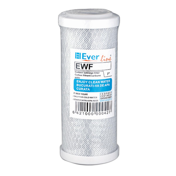Cartus filtrant carbune activ, lungime 5" Everline, EWF-CT5 - Prompt Service
