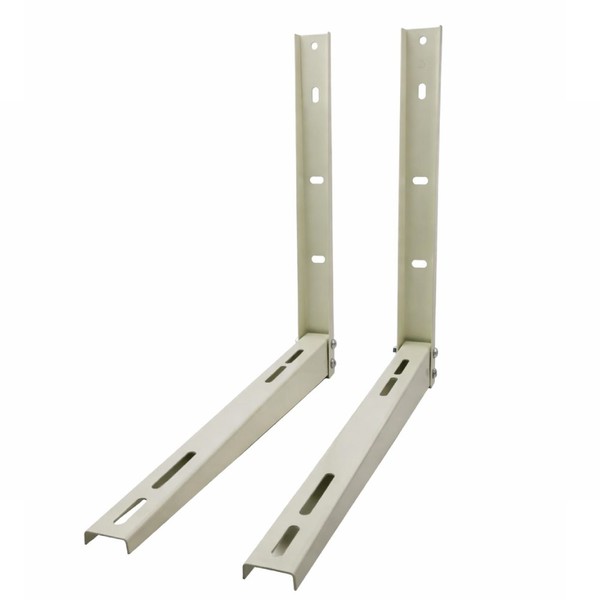 Set console AC rabatibile metal albe 470 x 530  (setul contine 2 brate)