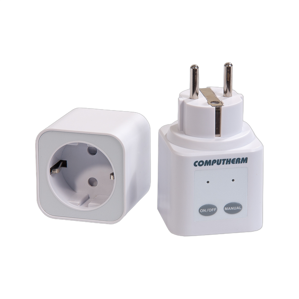 Termostat receptor-priza comandat prin radiofrecventa Computherm Q1RX - Prompt Service