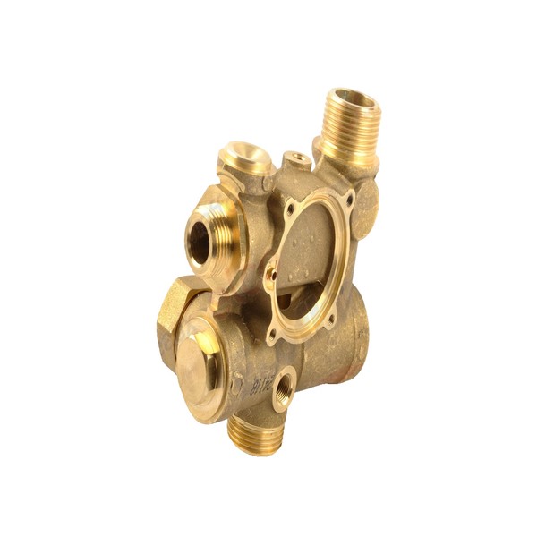 Grup Robinet 3-căi Manometru pentru centrala termica de pardoseala Ariston GENUS 27 R/E MET cod piesa 573293