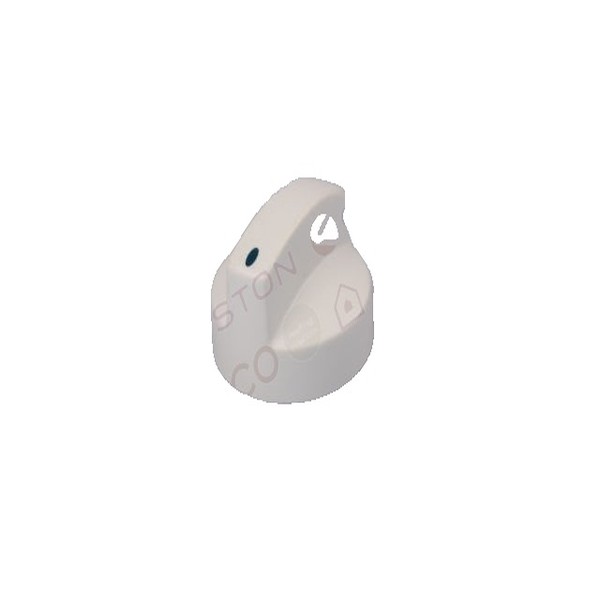 Buton Alb pentru centrala termica Ariston ELEXIA COMFORT 3.24 CF N EXP cod piesa 61304848