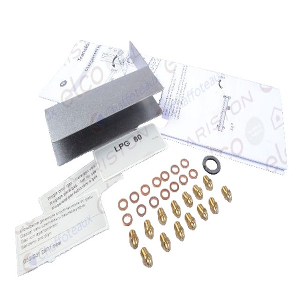 Set Conversie > Gpl pentru centrala termica Ariston MINIMA MX2 30 FF NG cod piesa 61314284