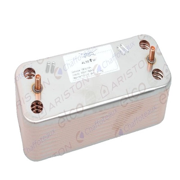 Schimbător Secundar pentru centrala termica de pardoseala Ariston ACO 32 MFFI MET(IT), ACO MFFI(BE) cod piesa 65102356