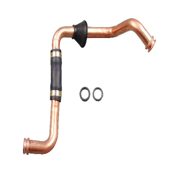 Conductă (intrare - Schimbător) pentru centrala termica de pardoseala Ariston GENUS PREMIUM EVO FS 18, GENUS PREMIUM EVO SOLAR FS 1 cod piesa 65113057