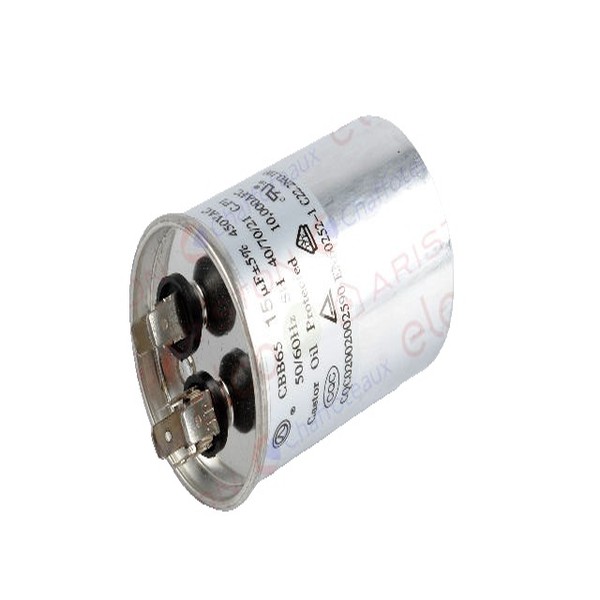 Compresor Condensator Electric 15uf pentru pompa de caldura Ariston NUOS SPLIT EXTERNAL UNIT 051 cod piesa 65152934