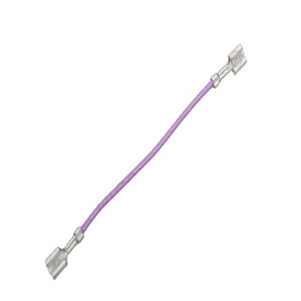 Cablaj (purple) 2,5x100 (faston-faston) pentru boiler electric Ariston KIT ELECTRIC 3,0 KW BS1S/BS2 cod piesa 925075