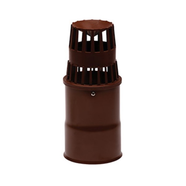 Capat pentru terminatie verticala evacuare gaze arse ATI WM45-810PA, diametru 80 mm, Maro - Prompt Service