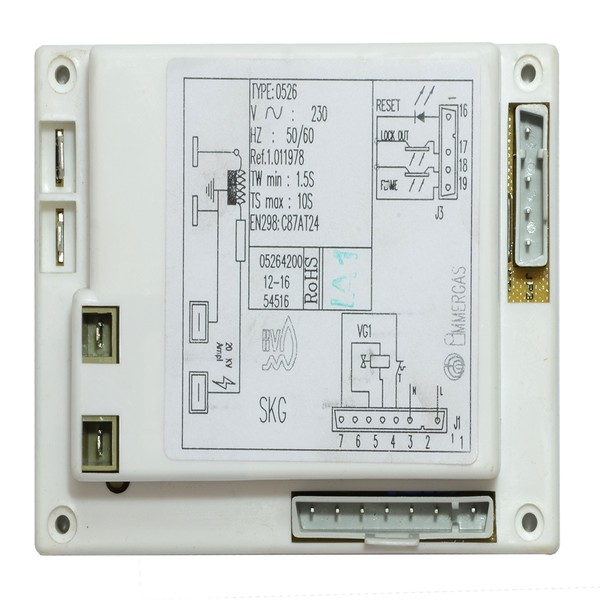 Placa centralina centrala termica Immergas Zeus 27 Superior, cod piesa 1.011978 - Prompt Service