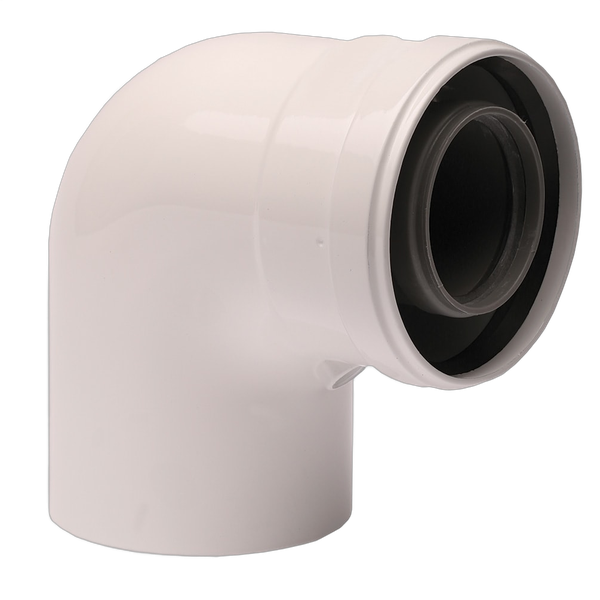 Cot evacuare centrala termica condensare ATI Tip 02, PP/ALL, 60 / 100, WBCUR61002 - Prompt Service