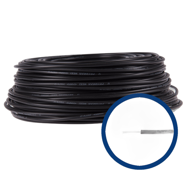 Cablu electric FY 4 negru Romcablu