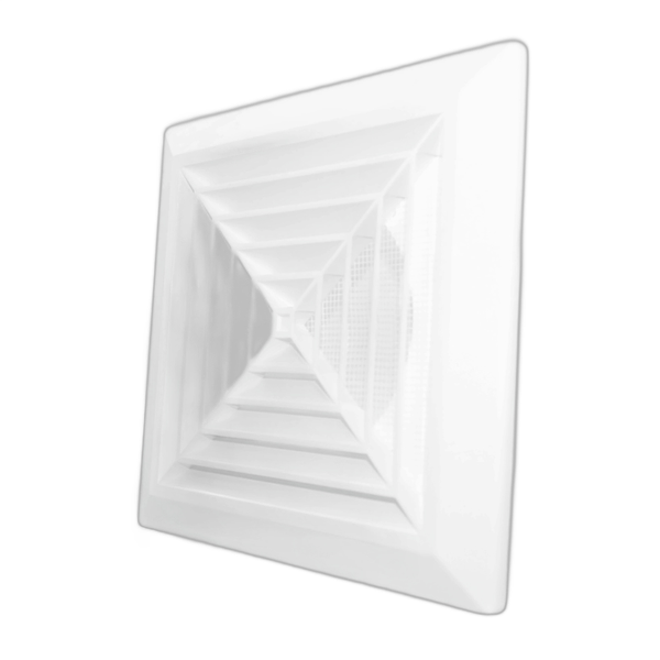 Grila ventilatie rectangulara cu plasa de insecte Dospel KKS 165 - Prompt Service