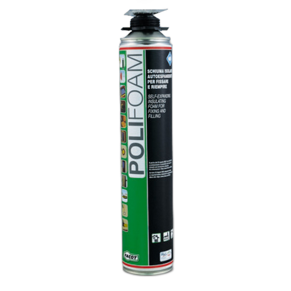 Spuma montaj 750 ML pentru pistol, Facot Polifoam, POLIA750 - Prompt Service