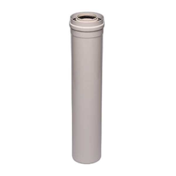 Prelungire evacuare centrala termica condensare ATI 0.5 m, diametru 60 / 100, PP/ALL, WBPC610050 - Prompt Service