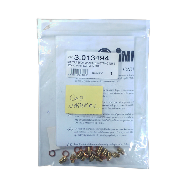 Set duze gaz natural pentru centrala termica Immergas, cod piesa 3.013494 - Prompt Service