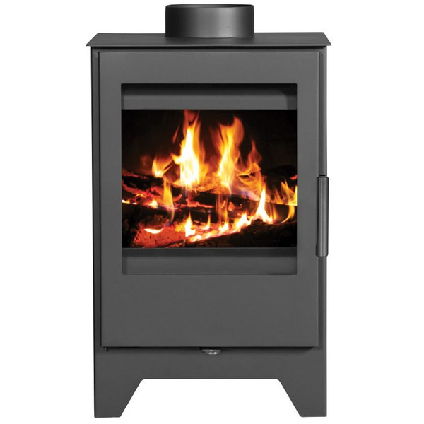 Soba pe lemne Victoria 05 Parma L, 5 kW, clasa energetica A, Gri - Prompt Service