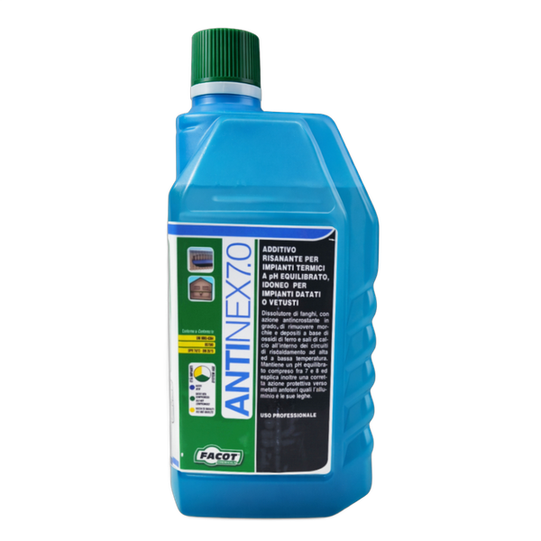 Solutie pentru curatat instalatie incalzire, radiatoare, pardoseala Facot ANTINEX 7.0, 1 Litru - Prompt Service