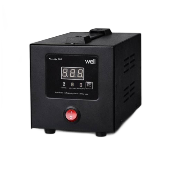Stabilizator automat de tensiune cu releu Well AVR-REL-POWERUP1000-WL - Prompt Service