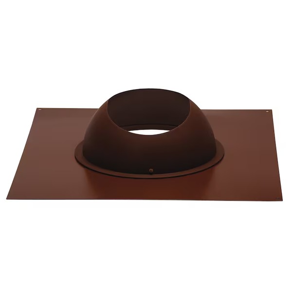 Tabla acoperire trecere tub evacuare ATI M5-TA, maro, 408 x 408, fara inclinatie - Prompt Service