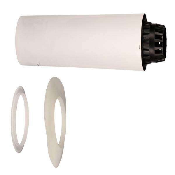 Terminatie orizontala kit evacuare centrala condensare ATI 80 / 125, PP / ALL, lungime 850 mm, WBCC100 - Prompt Service