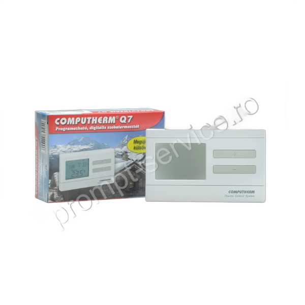 Termostat centrala termica Computherm Q7 cu fir programabil - Prompt Service