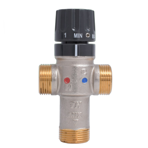 Vana amestec termostatica Unival, racord 3/4 FE, sistem siguranta, anti-oparire, alama - Prompt Service