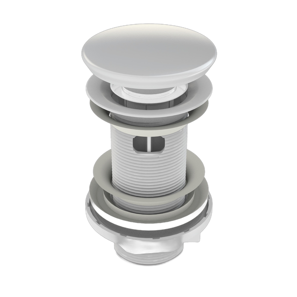 Ventil quick clack cu preaplin pentru lavoar, 100, 1''1/4, alb, Wirquin, 30950182 - Prompt Service