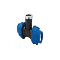 Teu compresiune PeHD 20x1/2x20 FI, filet interior