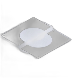 Element etansare / suport metalic perete ATI 9-127, diametru 127 mm, alb