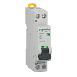 Siguranta automata, 25A, 1P+N, 4,5 KA, Schneider, EL0068029