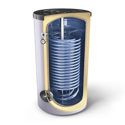 Boiler termo apa calda pentru sisteme pompa caldura Tesy EV 2X12S 200 60 HP, 200 litri, o serpentina, clasa eficienta B, 305251