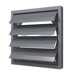 Grila gravitationala Venteurope 2929K25F GRAY, gri, ABS,