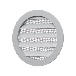 Grila transfer Venteurope 20RKM, aluminiu, rotunda, de exterior D200