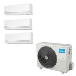 Pachet aer conditionat multisplit Midea, unitate interna 2 x 9000 btu + 1 x12000 btu + unitate externa 27000 btu