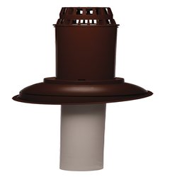 Terminatie verticala centrala condensare ATI diametru 80 mm, 5-30 grade, PP/ALL, maro, WM45-810PAB