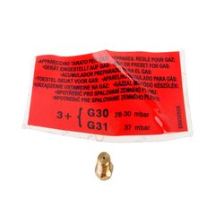 Duza Arzător Principal pentru boiler pe gaz Ariston S/SGA 50V (CE) cod piesa 290759