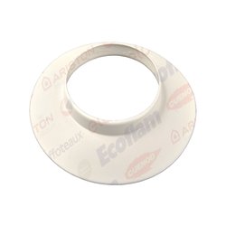 Rozetă Albă D:100 pentru aer conditionat Ariston KIT EVAC. COAX. 60/100 COMP., KIT ORIZONTAL COND. cod piesa 60000925