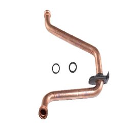 Conductă (retur C.h. ) pentru centrala termica de pardoseala Ariston CLAS 28 CF SYSTEM NG, CLAS EVO SYSTEM 32 FF cod piesa 60001272