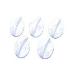 Buton Alb pentru centrala termica Ariston NECTRA 2.18 CF N EXP. cod piesa 61010254