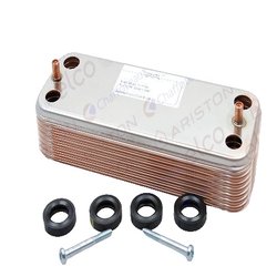 Schimbător Încălzire / Acm 14 pentru centrala termica Ariston CENTORA GREEN 18-24N, NECTRA 2.18 CF N EXP. cod piesa 61011164