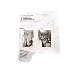 Eqp Trasforma. Metano > Gpl pentru centrala termica de pardoseala Ariston GENUS PREMIUM HP cod piesa 64202280