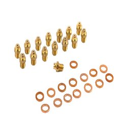 Set Complet Duza Arzător (gn) pentru boiler pe gaz si centrala termica de pardoseala Ariston cod piesa 65100771