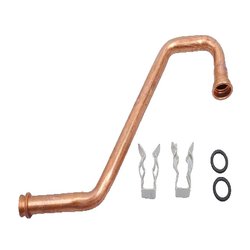 Conductă Tur Apă Caldă Menajeră pentru centrala termica Ariston EGIS 24 CF LPG cod piesa 65105104