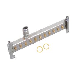 Colector Gaz 11 Inj. D:0.80 pentru centrala termica Ariston CLAS 24 FF LPG, MATIS 24 FF LPG cod piesa 65106605