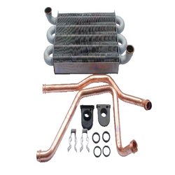 Schimbător de Căldură (kit) cu 24 pentru centrala termica Ariston EGIS PLUS 24 FF NG, MATIS 24 FF LPG cod piesa 65113396