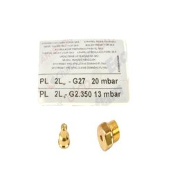 Transformation Kit G27 pentru boiler pe gaz Ariston SGA X 120 EE cod piesa 65118059