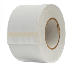 Banda de matisat PVC alba neadeziva, latime 5 cm, lungime 20 m, Ted50