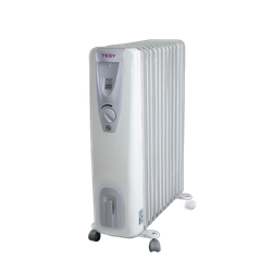Calorifer electric cu ulei Tesy, 12 elementi, CB 2512 E01 R, 2500 W, 301533