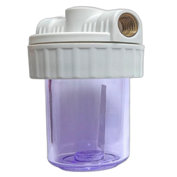 Carcasa filtru apa Everline, racord 1/2 FF, lungime 5", EWY-F12/5